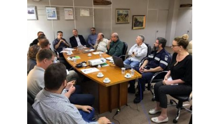 G6 conhece o Plano de Segurança Viária de Blumenau em reunião com o prefeito
