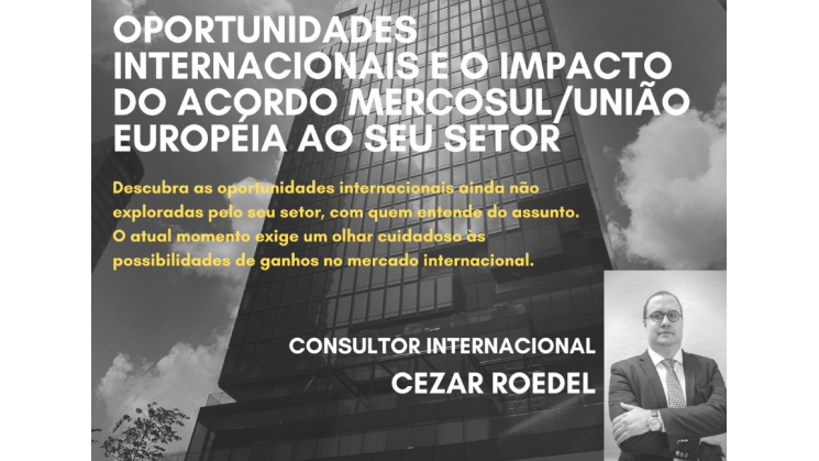 Oportunidades internacionais e o impacto do acordo Mercosul/União Europeia