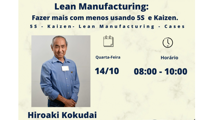 Bate-papo online sobre Lean Manufacturing