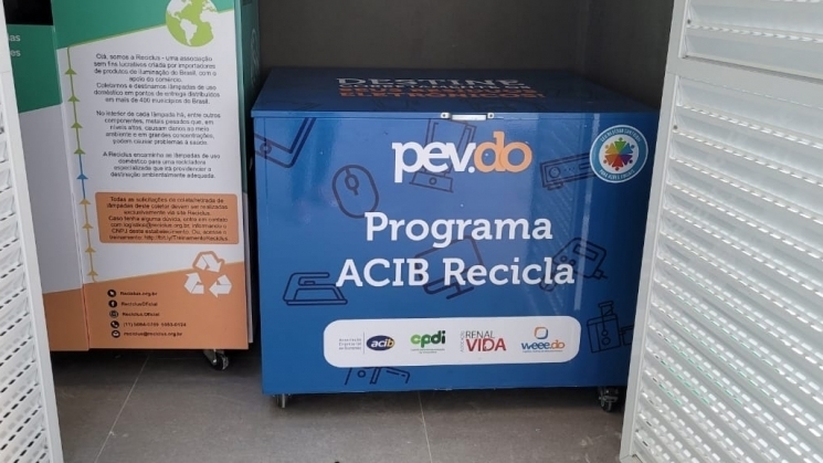 Acib Recicla já arrecadou mais de 11 toneladas de resíduos eletrônicos