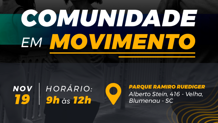 Núcleo Atividades Físicas realiza evento para a comunidade no Parque Ramiro Ruediger