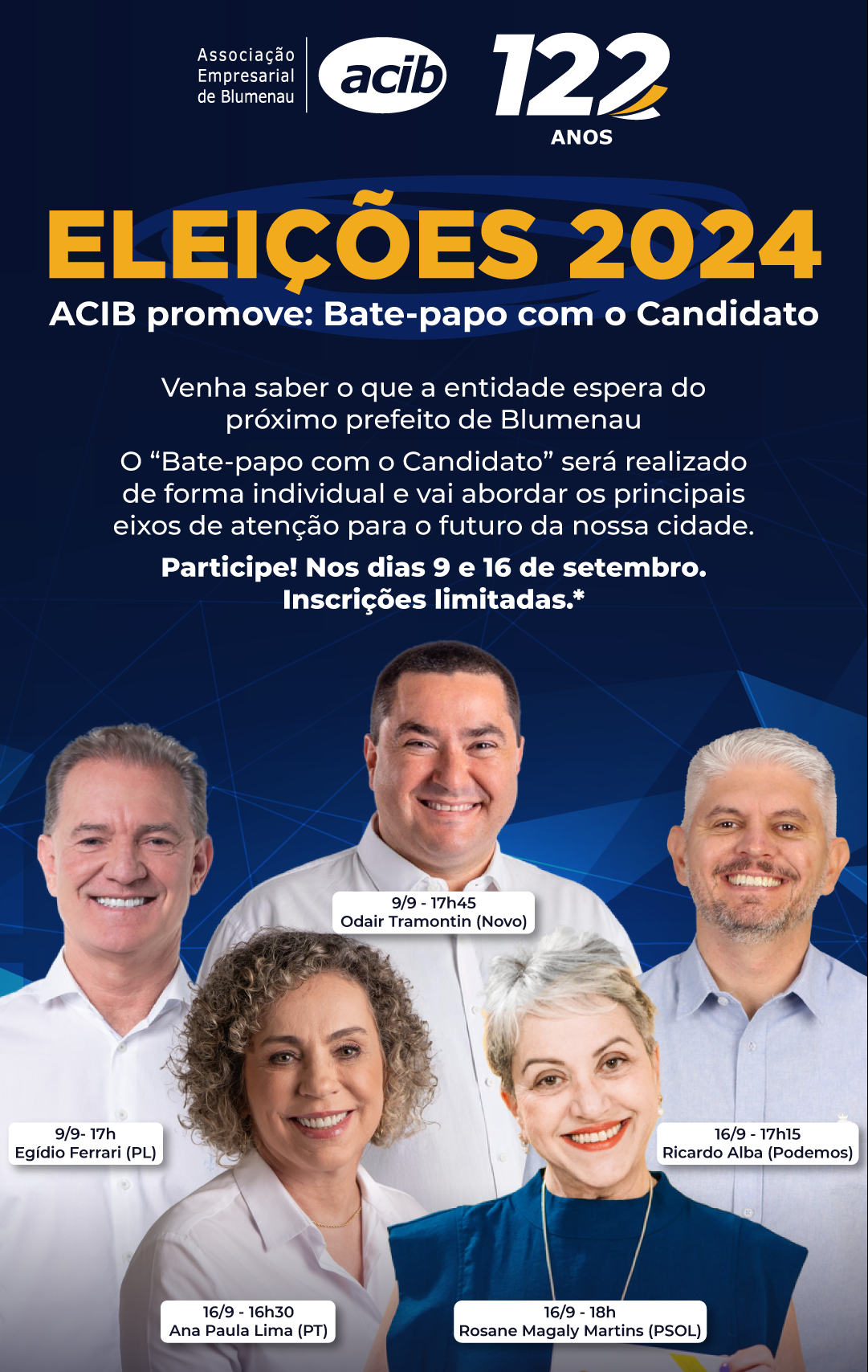 Bate-papo com o candidato: