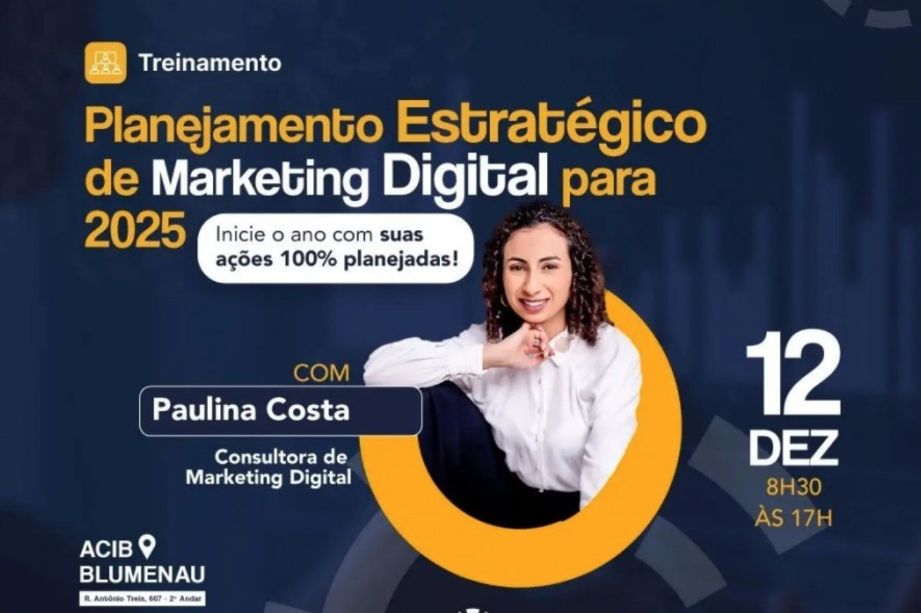 Planejamento Estratégico de Marketing Digital para 2025: evento reúne especialistas e empresários para definir estratégias do futuro